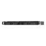 QNAP TS-435XEU NAS Rack (1U) Marvell CN9131 4 GB DDR4 0 TB QNAP QTS Nero, Grigio (TS-435XeU-4G)