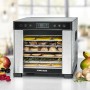 Drrautomat DA 650 (edelstahl/schwarz, 600 Watt, Drrflche 27,5cm x 25cm pro Ebene)