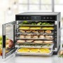 Drrautomat DA 650 (edelstahl/schwarz, 600 Watt, Drrflche 27,5cm x 25cm pro Ebene)