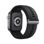 Watch D2 (Luca-B19) (schwarz, schwarzes Fluorelastomer-Armband) (55020DAC)