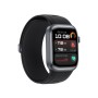 Watch D2 (Luca-B19) (schwarz, schwarzes Fluorelastomer-Armband) (55020DAC)