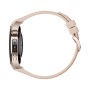 Huawei WATCH 5 (42 mm), cassa in acciaio inox 904L e cinturino beige. Compatibile con iOS e Android e chiamate E-sim (55020EWF)