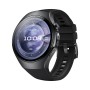 Huawei WATCH 5 (46 mm), cassa in acciaio inox 316L e cinturino nero. Compatibile con iOS e Android e chiamate E-sim (55020EWB)