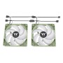Thermaltake Matcha Green CT120 Case per computer Ventilatore 12 cm Verde, Bianco 2 pz (CL-F202-PL12MG-A)