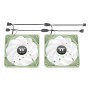 Thermaltake Matcha Green CT120 Case per computer Ventilatore 12 cm Grigio 2 pz (CL-F200-PL12MG-A)