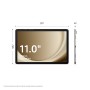 Samsung Galaxy Tab A9+ SM-X210RZAPEUE tablet Qualcomm Snapdragon 256 GB 27,9 cm (11") 8 GB Wi-Fi 5 (802.11ac) Android 13 Grafite
