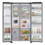 SAMSUNG RS90F67BETEF, affiancati (acciaio inossidabile, Family Hub, modalità AI Energy, conversione intelligente)