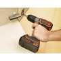 Black & Decker ASD18KB-QW trapano Nero, Arancione