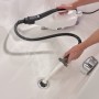 2-in-1 Dampfreiniger SC 7145 (wei/schwarz, 1.400 Watt, mit Kombi-Zubehr)