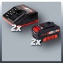 Einhell GE-CM 43 Li M Kit Tagliaerba a spinta Batteria Nero, Grigio, Rosso (3413130)