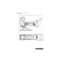 Metabo STA 18 LTX 100 seghetto elettrico 2800 spm (fogli per minuto) 1,9 kg (601002890)