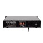 Omnitronic 80709620 amplificatore audio Resa/fase Nero