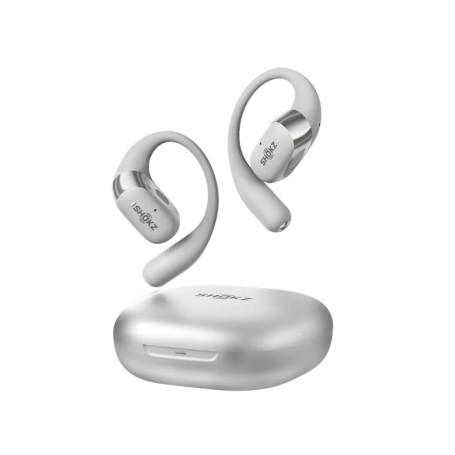 SHOKZ OpenFit 2+ Cuffie Wireless A clip, In-ear Musica e Chiamate Bluetooth Grigio (T921-ST-GY)