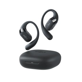 SHOKZ OpenFit 2+ Cuffie Wireless A clip, In-ear Musica e Chiamate Bluetooth Nero (T921-ST-BK)