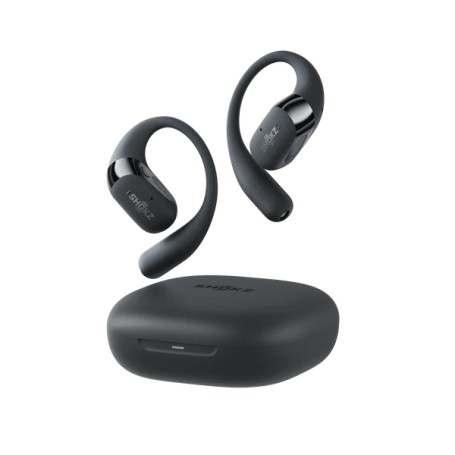 SHOKZ OpenFit 2+ Cuffie Wireless A clip, In-ear Musica e Chiamate Bluetooth Nero (T921-ST-BK)