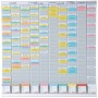 Nobo Kit Planning schede a T- 10 colonne / 54 fessure (2901000)