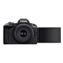 Canon EOS R50, Black + RF-S 18-45mm F4.5-6.3 IS STM Kit MILC 24,2 MP CMOS 6000 x 4000 Pixel Nero (5811C013)