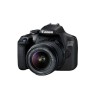 Canon EOS 2000D BK 18-55 IS II EU26 Kit fotocamere SLR 24,1 MP CMOS 6000 x 4000 Pixel Nero (2728C003)