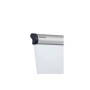 MAUL 6372882 Libera installazione 660 x 970 mm Plastica, Acciaio Grigio, Bianco (63728-82)