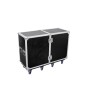 Roadinger 3012643D custodia per attrezzatura audio Universale Custodia trolley Legno compensato Nero