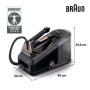 Braun CareStyle 7 Pro IS 7286 2700 W 2 L EloxalPlus soleplate Nero (IS7286BK)