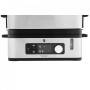 WMF KITCHENminis 0415090011 pentola a vapore 2 cestello/i Superficie piana 900 W Nero, Acciaio inox (04 1509 0011)