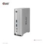 CLUB3D CSV-1568 replicatore di porte e docking station per notebook USB 3.2 Gen 2 (3.1 Gen 2) Type-C Metallico (CSV-1568)