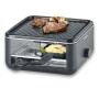 Black Line Lite Mini-Raclette-Grill RG 2360 (schwarz, 800 Watt)
