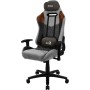 Aerocool DUKE AeroSuede Sedia per gaming universale Nero, Marrone, Grigio (DUKEGREY) (ACGC-2025101.21)