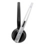 EPOS | SENNHEISER IMPACT DW Office ML - EU Cuffia Aggancio, Padiglione auricolare, Passanuca Nero, Argento (1000529)