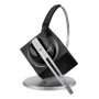 EPOS | SENNHEISER IMPACT DW Office ML - EU Cuffia Aggancio, Padiglione auricolare, Passanuca Nero, Argento (1000529)