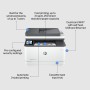 HP LaserJet Pro 3102fdw Wireless Multifunction Bianco e nero Stampante, Fotocopiatrice, scanner Fronte/retro (3G630F)