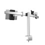 Durable 508723 supporto da tavolo per Tv a schermo piatto 86,4 cm (34") Morsa/Bullone di ancoraggio Argento (508723)