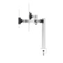 Durable 508723 supporto da tavolo per Tv a schermo piatto 86,4 cm (34") Morsa/Bullone di ancoraggio Argento (508723)