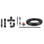 Micro-Drip-System Tropfbewsserung Set Gemse-/Blumenbeet 60m (schwarz/grau, Modell 2023) (13450-20)