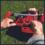 Professional Akku-Rasenmher RASARRO 36/40, 36Volt (2x18V) (rot/schwarz, 2x Li-Ionen Akku 4,0Ah) (3413278)