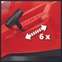 Professional Akku-Rasenmher RASARRO 36/40, 36Volt (2x18V) (rot/schwarz, 2x Li-Ionen Akku 4,0Ah) (3413278)