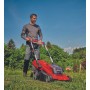 Professional Akku-Rasenmher RASARRO 36/40, 36Volt (2x18V) (rot/schwarz, 2x Li-Ionen Akku 4,0Ah) (3413278)