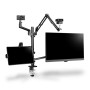 Hama 00004663 Supporti a parete per TV 81,3 cm (32") Scrivania Nero