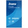 iiyama LH5581UHSG-1AG visualizzatore di messaggi Pannello piatto interattivo 138,7 cm (54.6") Wi-Fi 500 cd/m² 4K Ultra HD Bianc