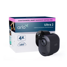Arlo Ultra 2 Spotlight Telecamera di sicurezza CCTV Interno e esterno Cubo 3840 x 2160 Pixel Muro/Palo (VMC5040B-200EUS)