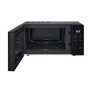 LG MS3032JAS forno a microonde Nero Solo microonde Superficie piana 31,15 L 1200 W