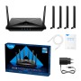 Cudy P5 router wireless Gigabit Ethernet Dual-band (2.4 GHz/5 GHz) 5G Nero (P5_EU)
