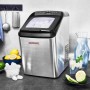 Gastroback Bartender Pro Macchina per ghiaccio portatile 145 W Nero, Acciaio inox (41143)