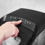 Gastroback Bartender Pro Macchina per ghiaccio portatile 145 W Nero, Acciaio inox (41143)