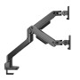 ACT AC8342 Supporti a parete per TV 81,3 cm (32") Scrivania Nero