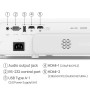 BenQ TK710STi Proiettore a raggio standard 3200 ANSI lumen DLP UHD 4K (3840x2160) Compatibilità 3D Nero, Bianco (9H.JSK77.17E)