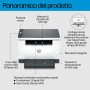 HP LaserJet M234d Multifunction Bianco e nero Stampante, Fotocopiatrice, scanner Fronte/retro (8J9K4F)