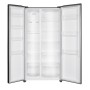 Bomann Kombi SBS frigorifero side-by-side Libera installazione 442 L E Nero (734401)