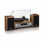 Lenco MC-160WD piatto audio Giradischi con trasmissione a cinghia Legno Manuale